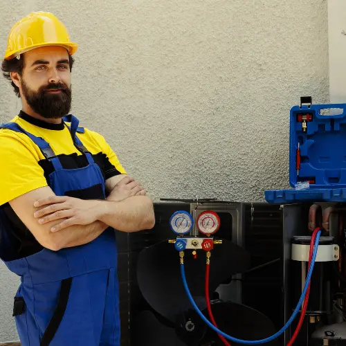 Completed plumbing, HVAC, or electrical project showcase